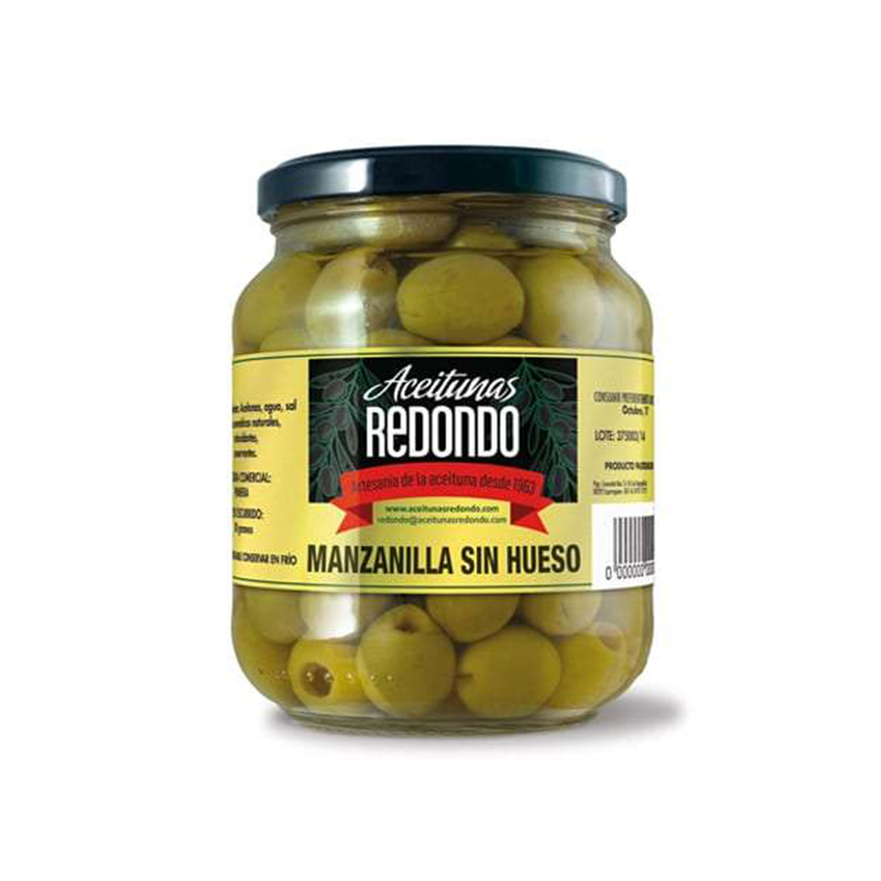 ACEITUNA MANZANILLA DESHUESADA 350g CAMPOMAR