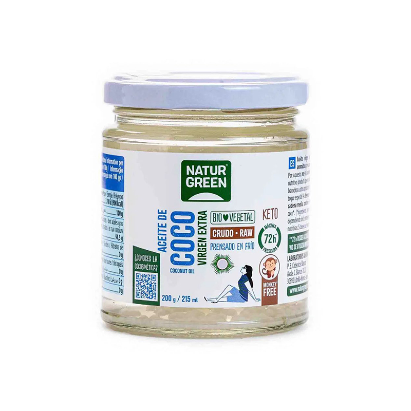 Oli Coco Verge Extra Naturgreen 200g