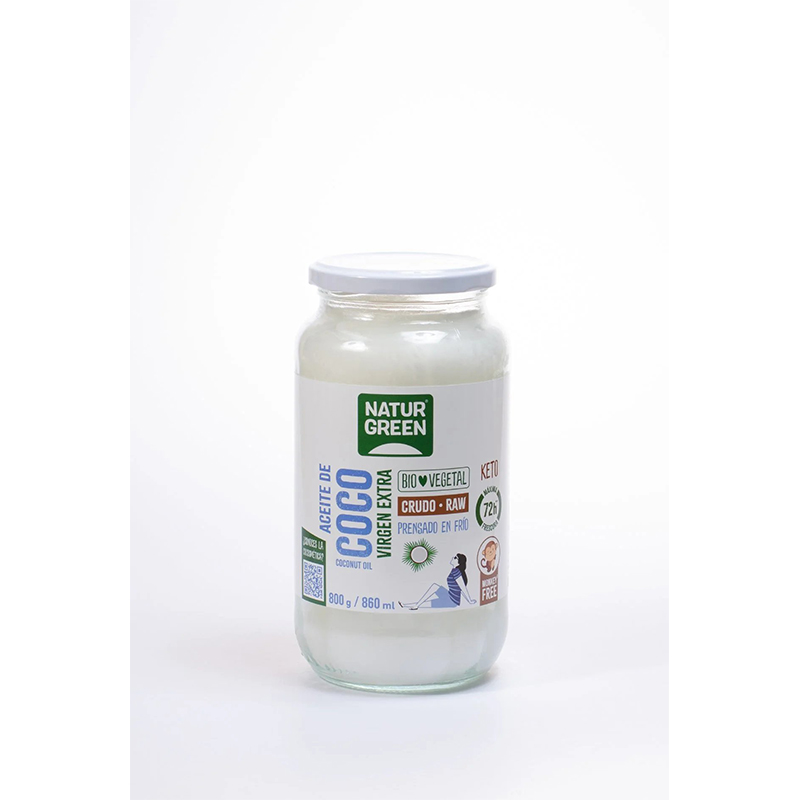 Oli Coco Verge Extra Naturgreen 800g
