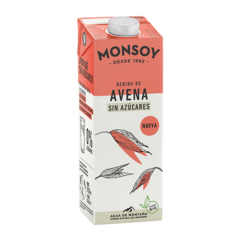 Beguda Avena Monsoy Sense Sucre