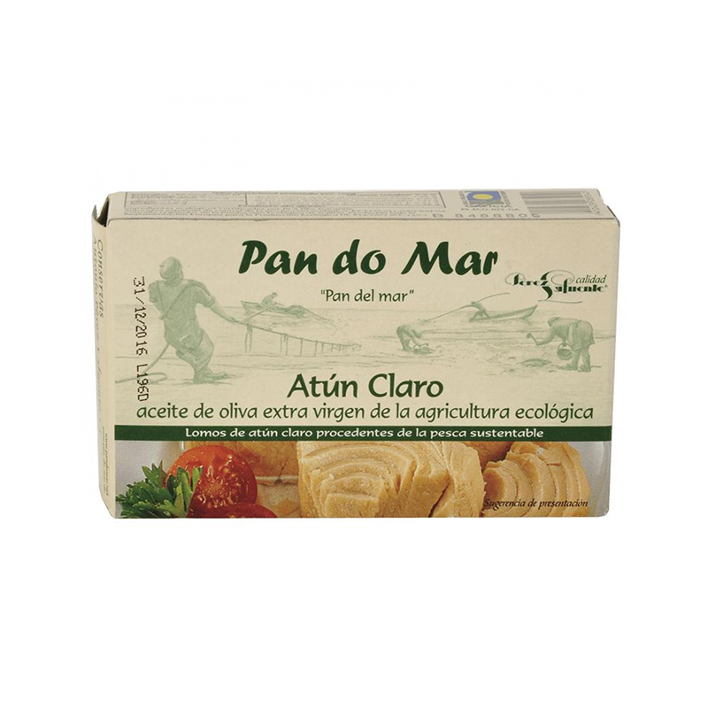 ATÚN AL NATURAL PAN DO MAR 120g
