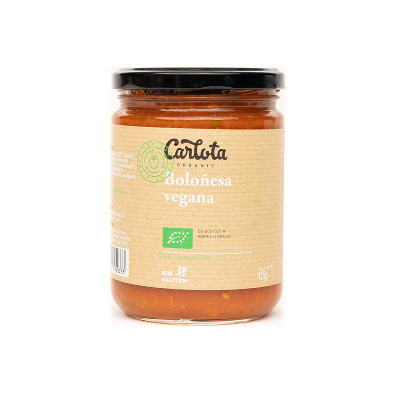 BOLOÑESA VEGANA CARLOTA ORG. 425 g
