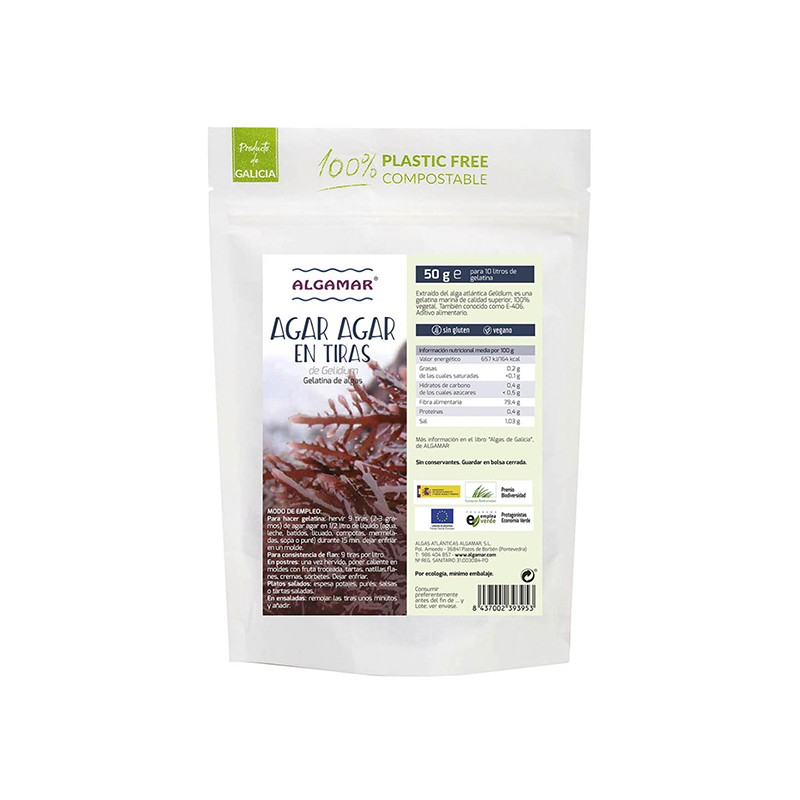 Agar-agar En Copes Algamar 50g