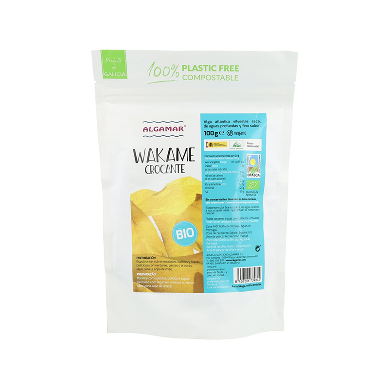 Alga Wakame Algamar 100 g
