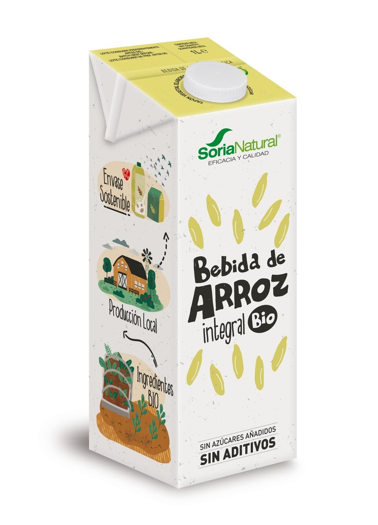 Beguda Arròs Integral Soria Natural