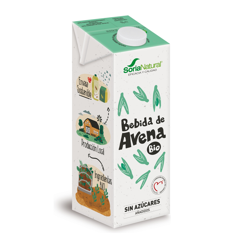 BEBIDA AVENA SORIA NATURAL 1L