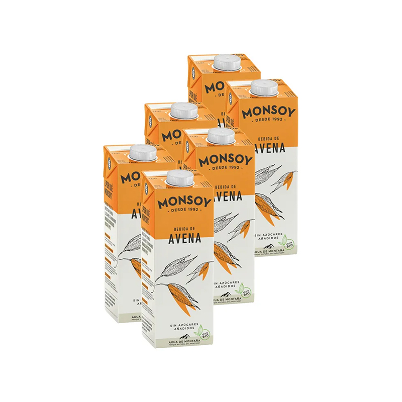 Beguda Avena S/Gluten Monsoy 1L