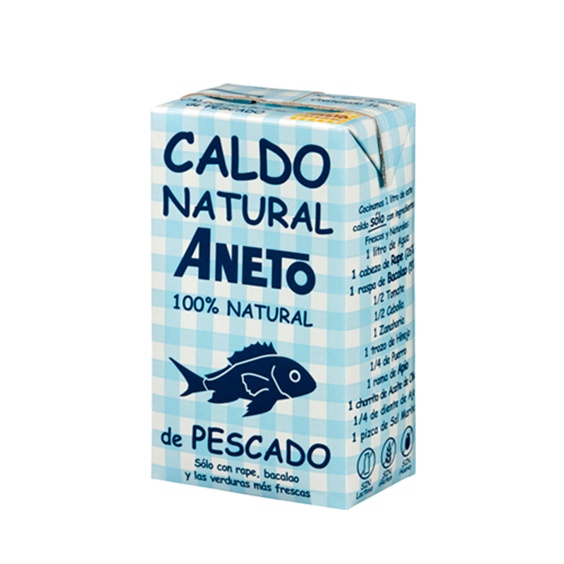 CALDO NATURAL PESCADO ANETO 1L