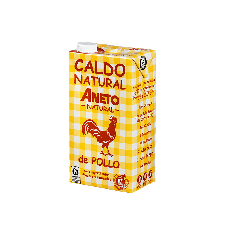 CALDO NATURAL POLLO ANETO 1 l
