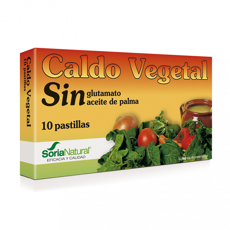 CALDO VEGETAL 6X11G SORIA NATURAL