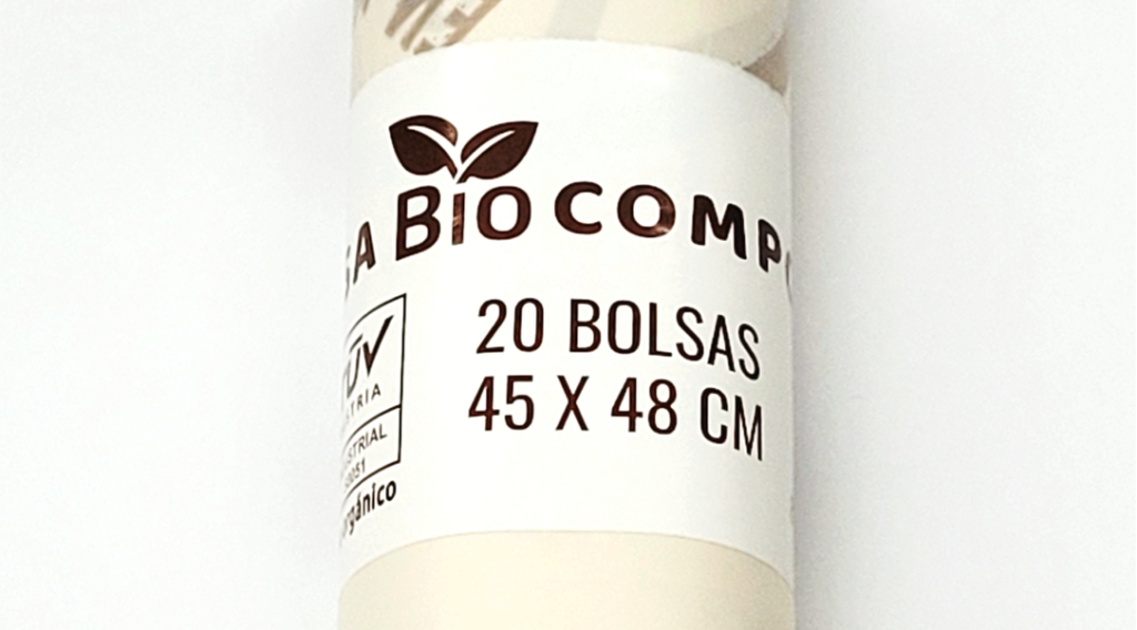 BOLSA DE BASURA COMPOSTABLE 13L 20UD