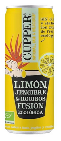 BEBIDA JENGIBRE/LIMÓN Y ROOIBOS 250ml