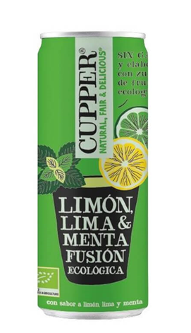 BEBIDA MENTA,LIMÓN Y LIMA 230ml