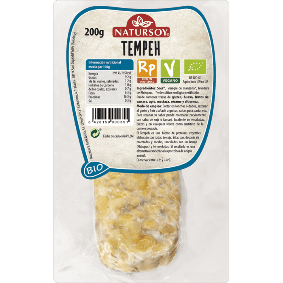 TEMPEH NATURSOY 200g