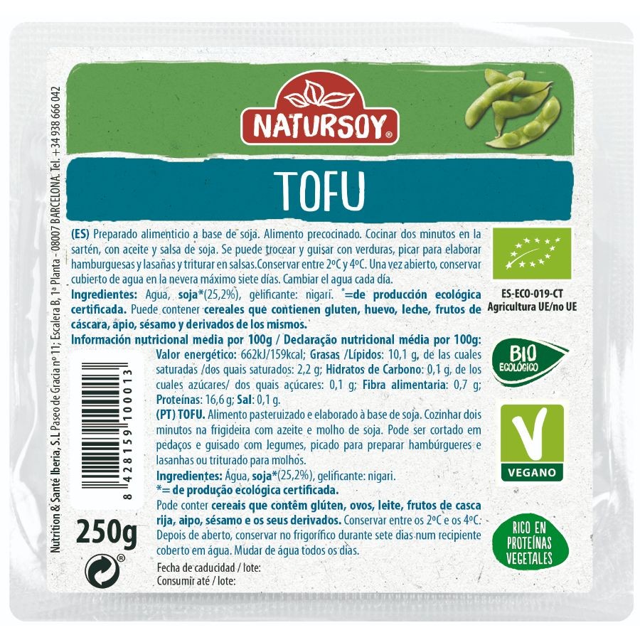 TOFU ITALIANA NATURSOY 250g (copia)