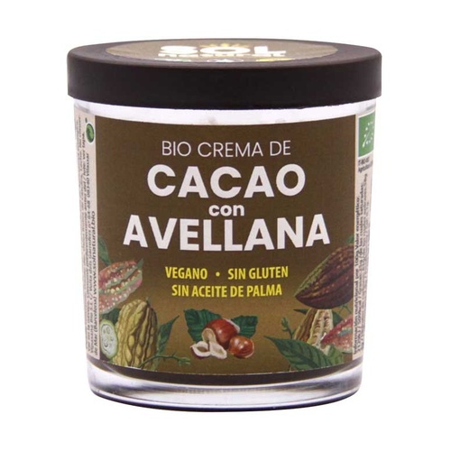 CREMA CACAO AVELLANA 200g SOL NATURAL (copia)