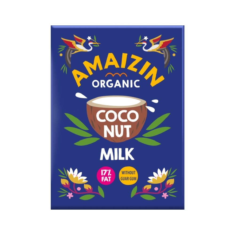LECHE DE COCO 500ml AMAIZIN.