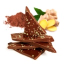 CHOCOLATE NEGRO CON JENGIBRE Y CITRICOS